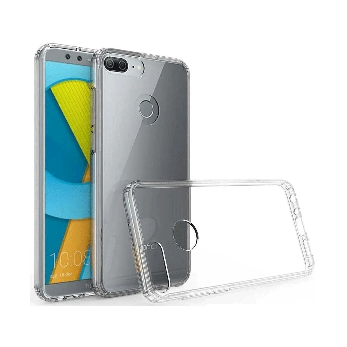 Protectores para celular  para Huawei  P Smart Funda de acr�lico y tpu Transparente